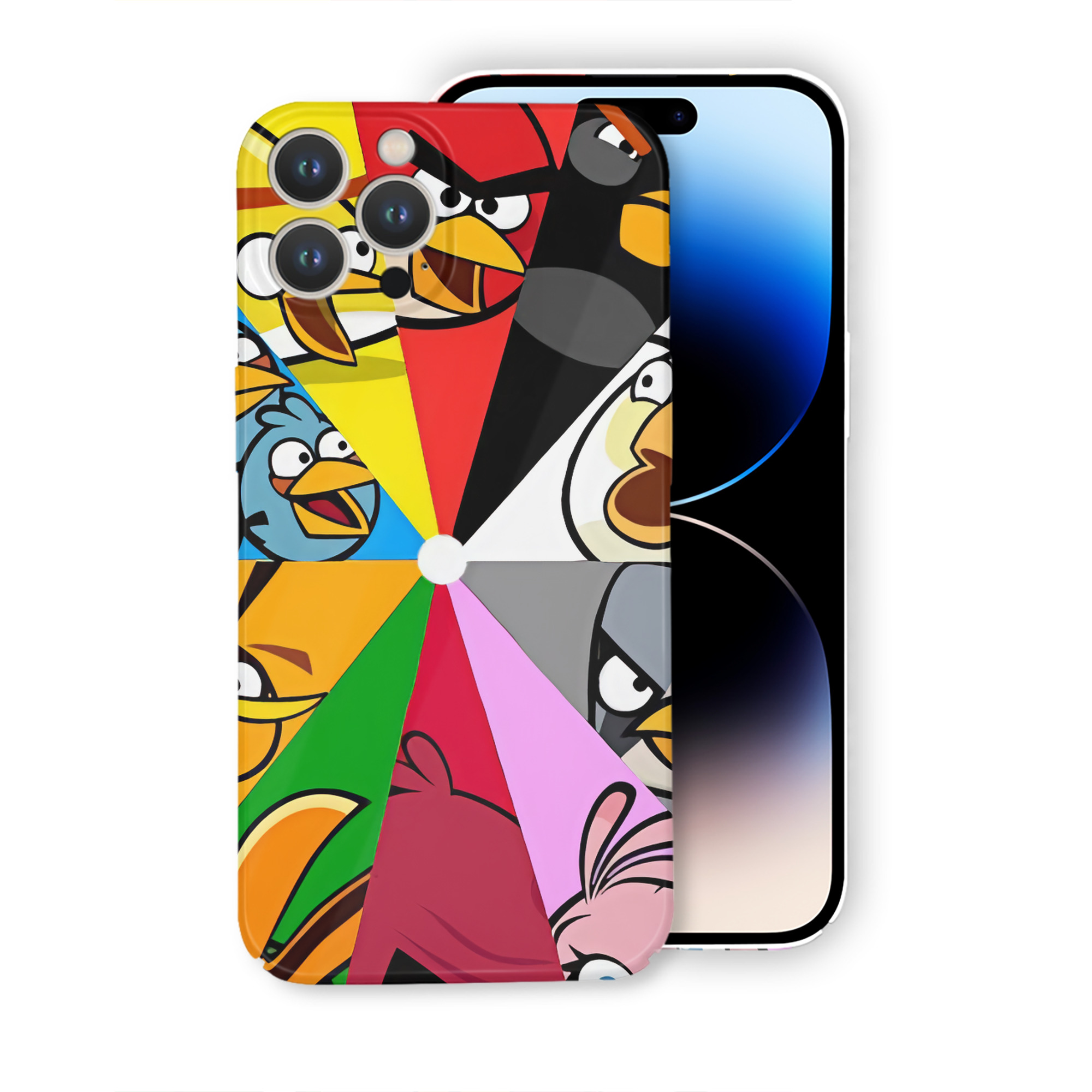 （画像用） Angry Birds アングリーバード 【iPhone 14シリーズ対応】ハードケース